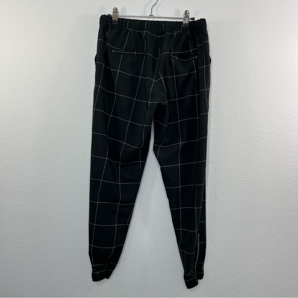 Albion Destination Nylon Stretch Joggers in Black Windowpane size Small - Picture 6 of 9